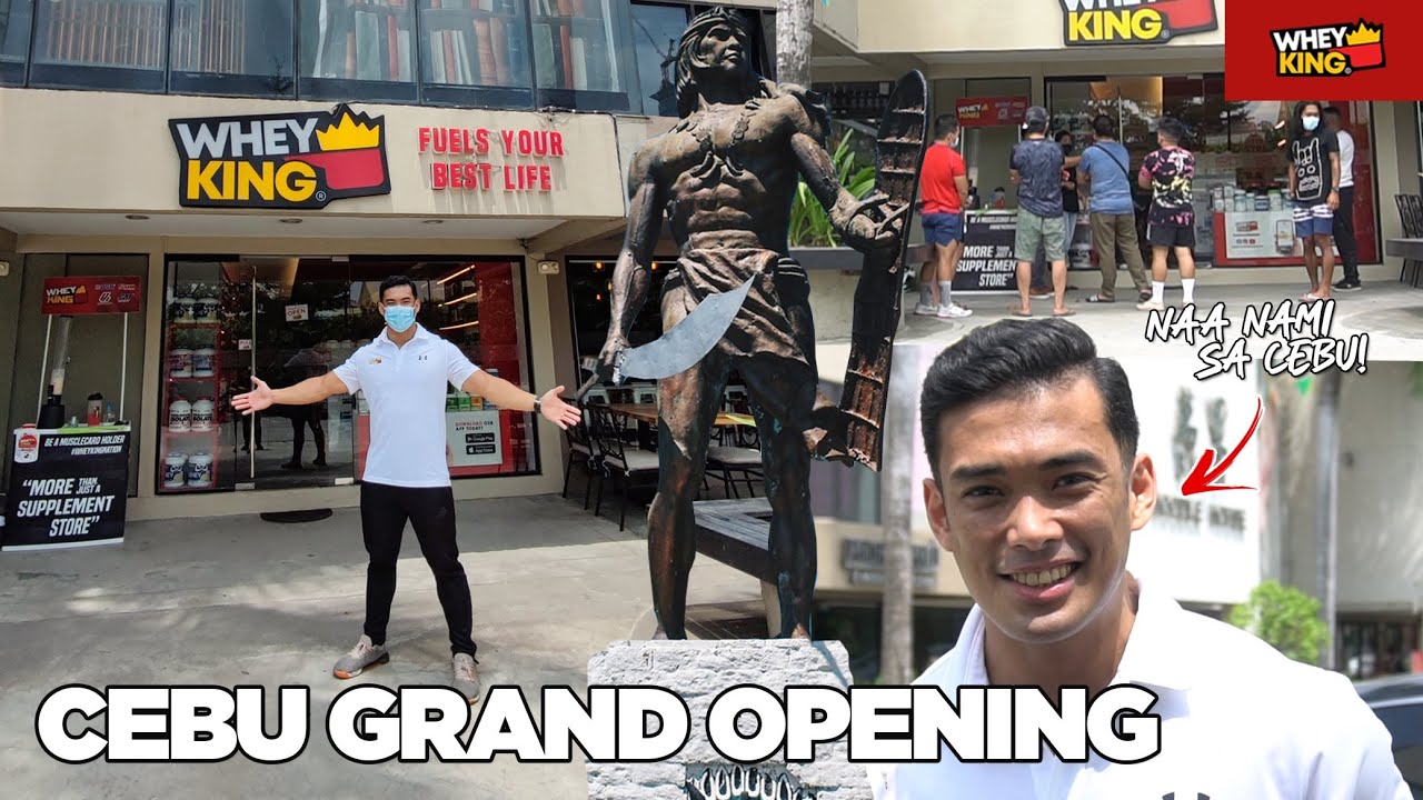 WHEY KING CEBU GRAND OPENING WELCOME! Meet and Greet cebuano #wheykingnation
