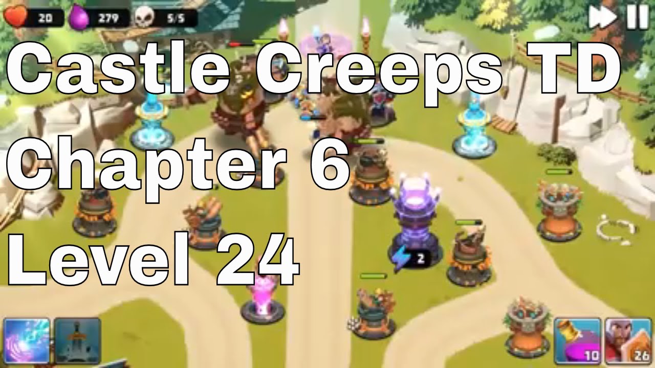 Castle Creeps Level 24