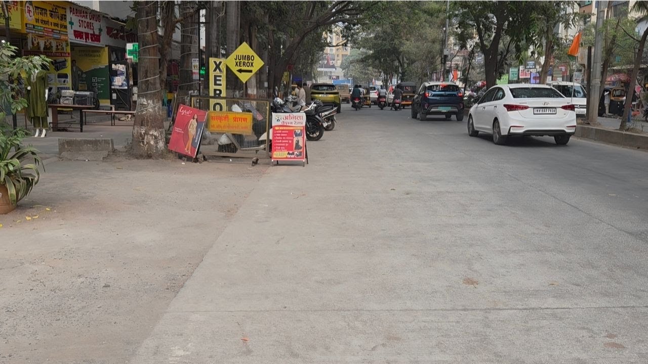 A Walk Along Balewadi Road | Afternoon in Pune