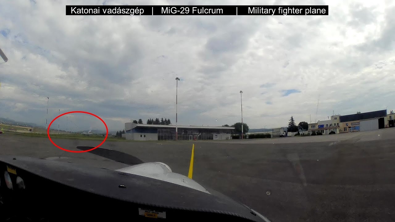 Landing at a military airbase - Sliač / Szli&aacute;cs LZSL / SLD - Multiple cameras