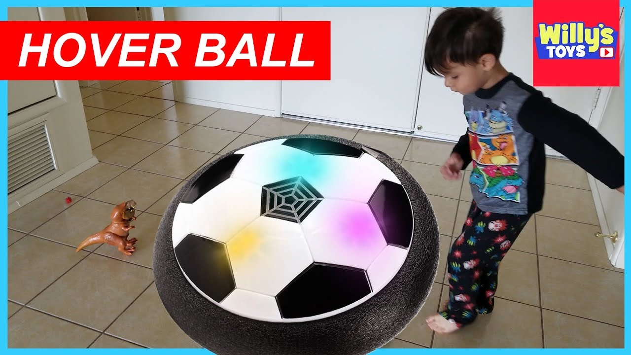 Hover Soccer Ball with LED Lights - Toy Review by Willy's Toys