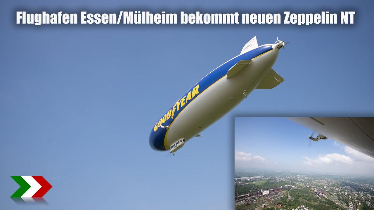 Flughafen Essen/Mülheim bekommt neuen Zeppelin NT