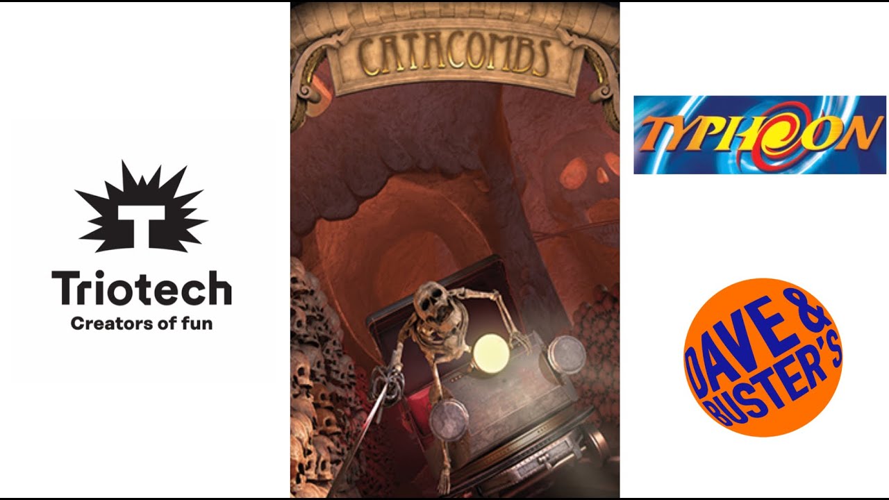 Catacombs - Typhoon - Triotech - Dave & Buster's Orlando 💀