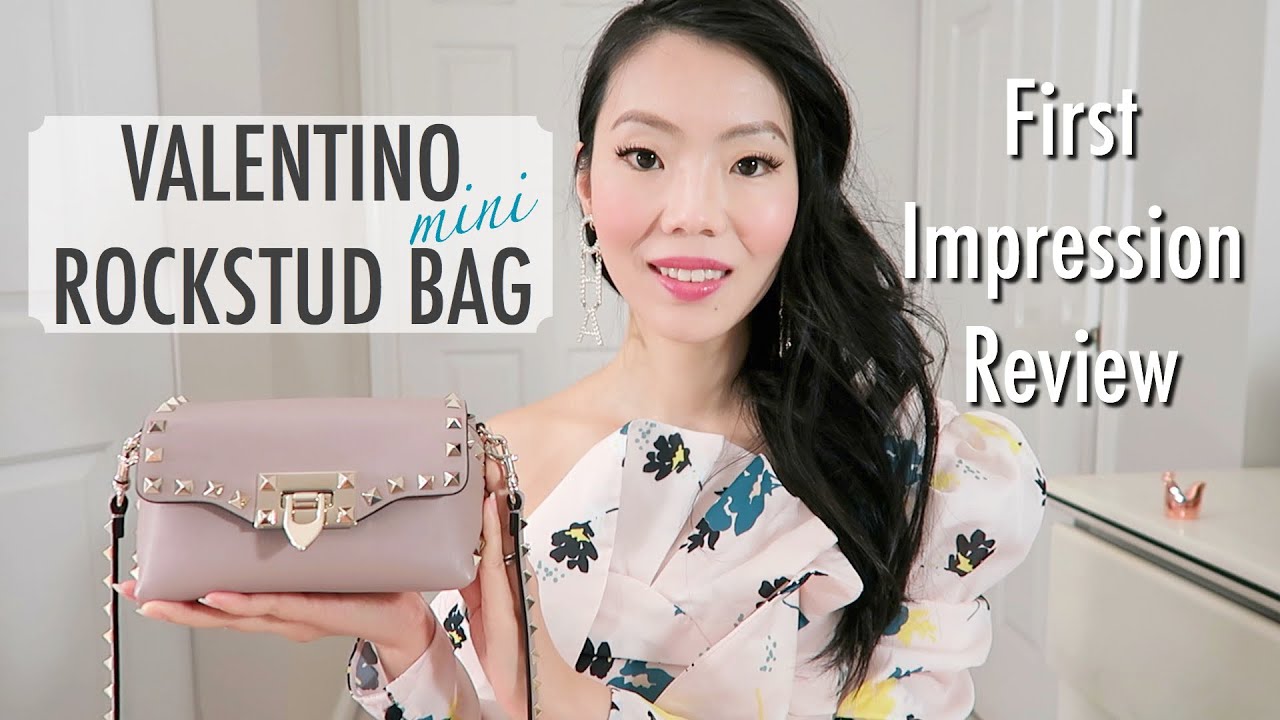 VALENTINO ROCKSTUD MINI CROSS BODY BAG | FashionablyAMY