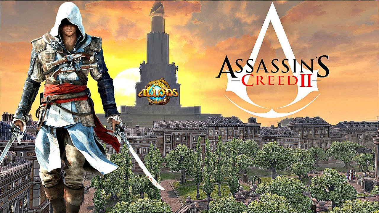 Аллоды Онлайн ПАРОДИЯ на Assassin's Creed 2: Эцио и Федерико Аудиторе да Фиренце &middot; [4k 60FPS]