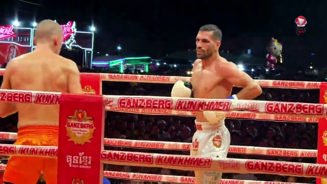 VASSILI THAIKILLA 🇷🇺Vs 🇮🇷MAJID SHAHRIYARIAmazing Khmer Boxing @pcmedia1667