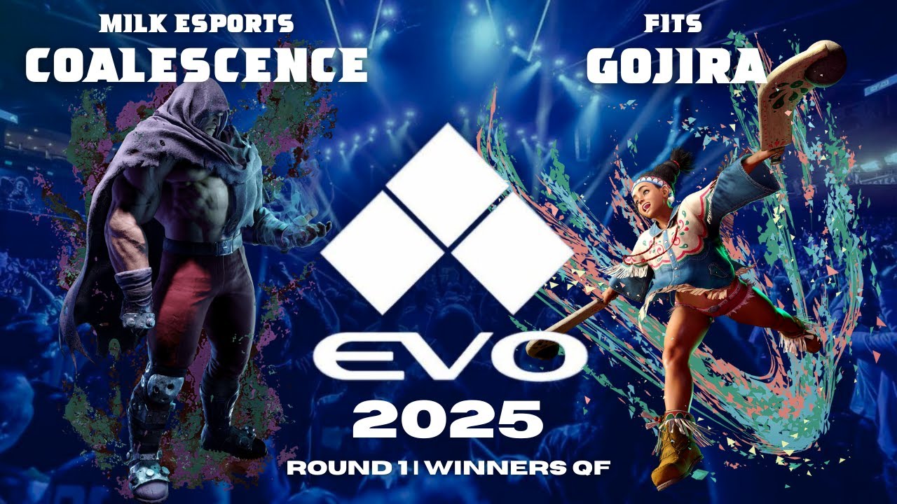 EVO 2025 | Round 1 | Winners QF | Milk Esports Coalescence (M.Bison) vs FitS Gojira (Lily)