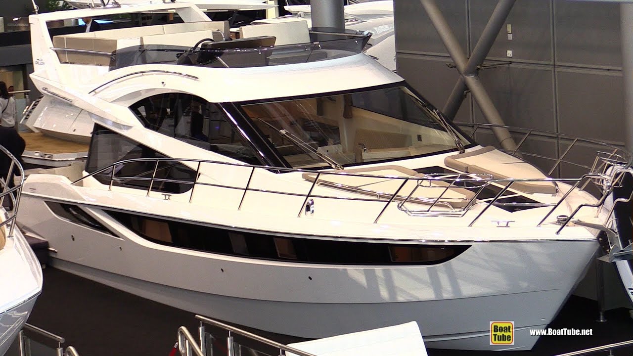 2018 Galeon 420 Fly Motor Yacht - Walkaround - 2018 Boot Dusseldorf Boat Show