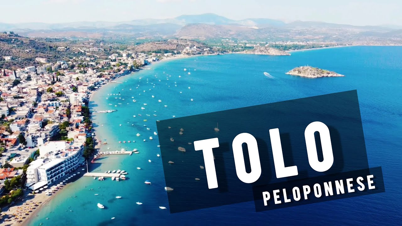 Tolo by drone, Peloponnese | GREECE 🇬🇷