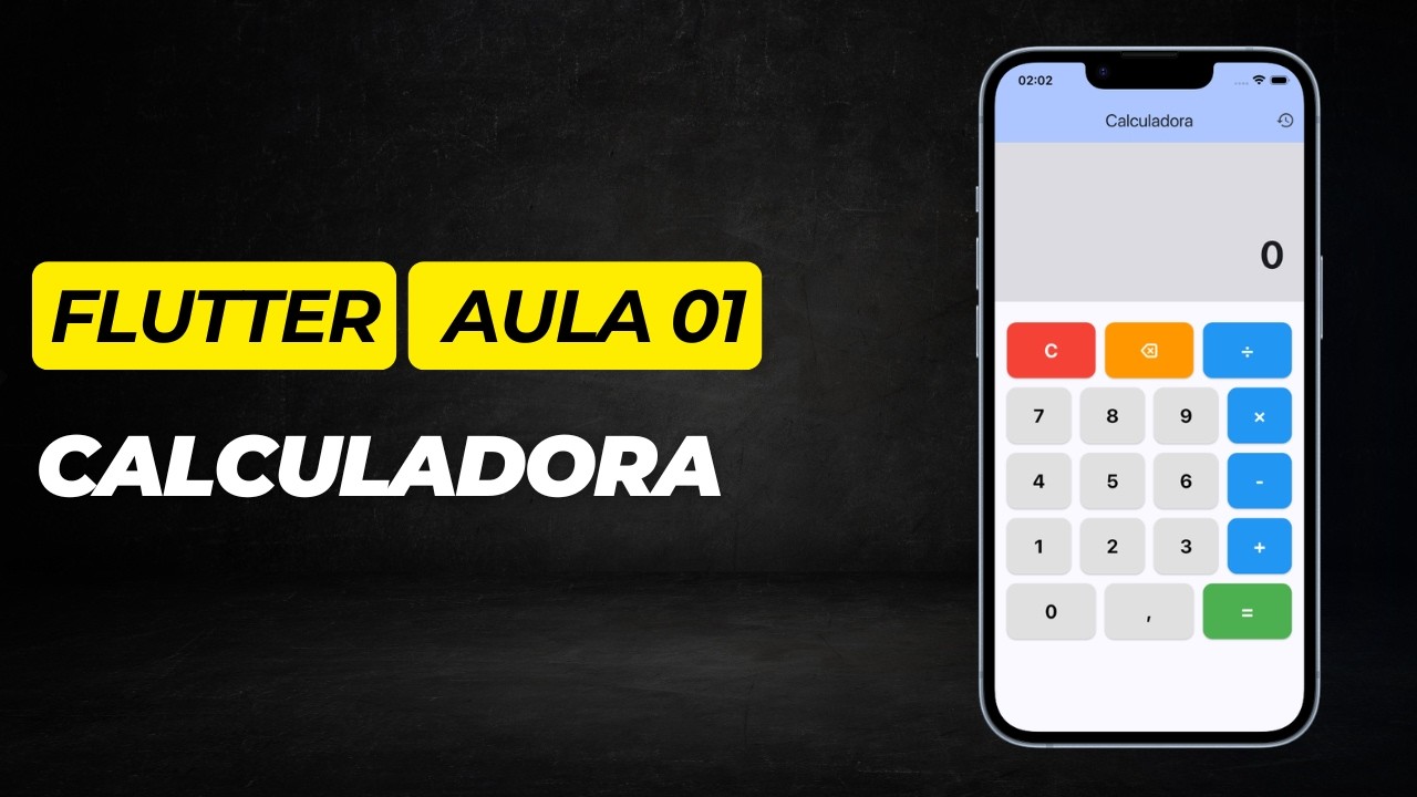 Flutter do Zero – Aula 01: Começando na Prática
