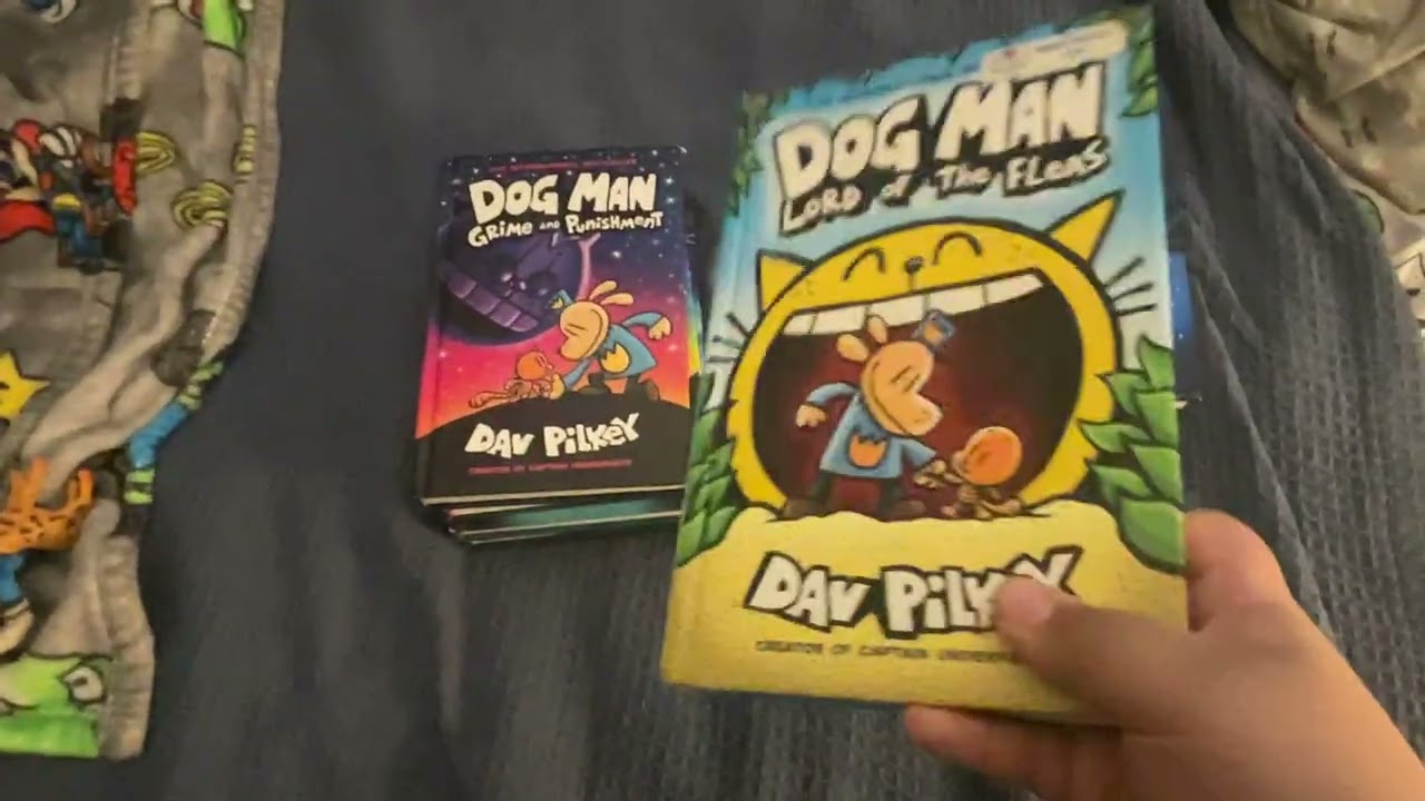 Dog man book collection