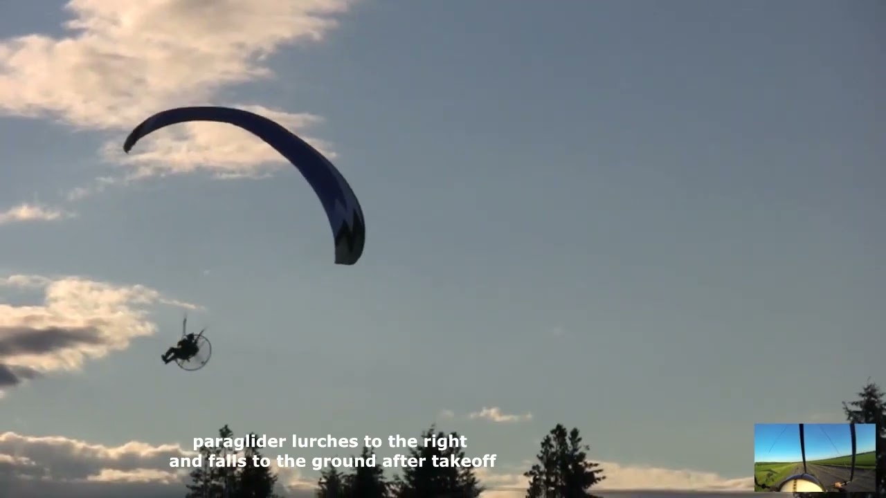 Paramotor Accidents Compilation