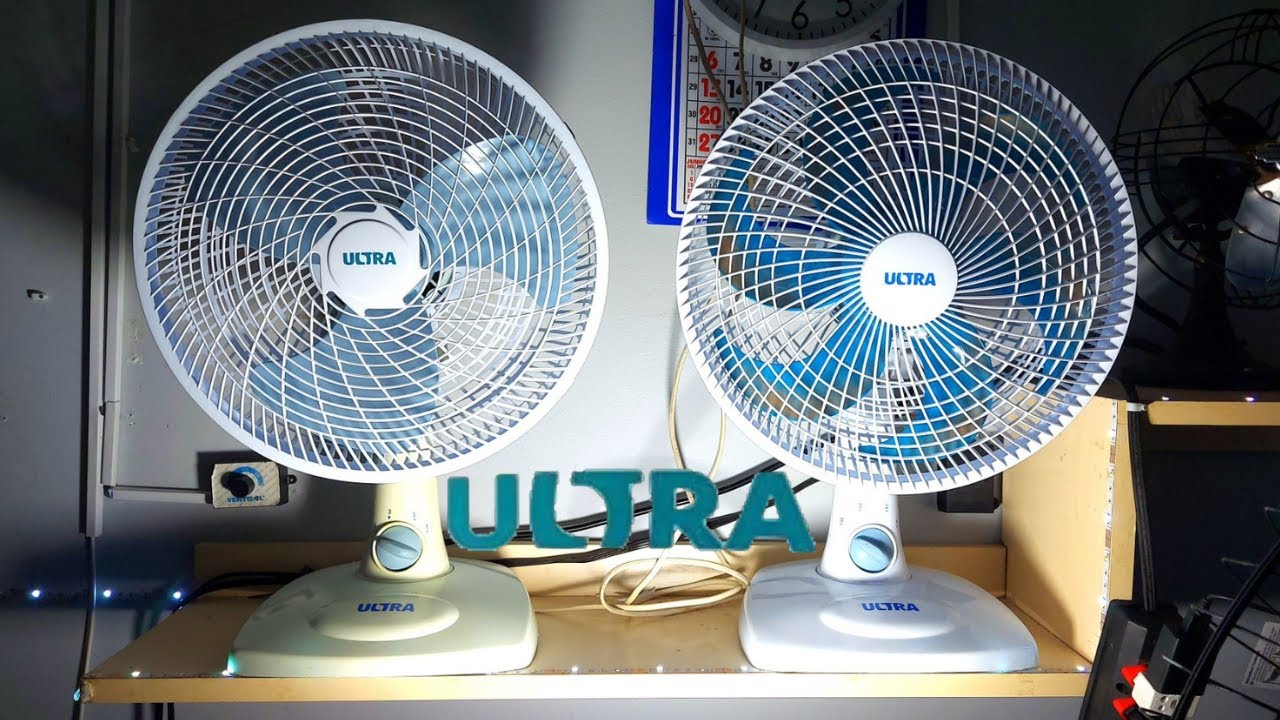Ventiladores de Mesa Ultra V-16B