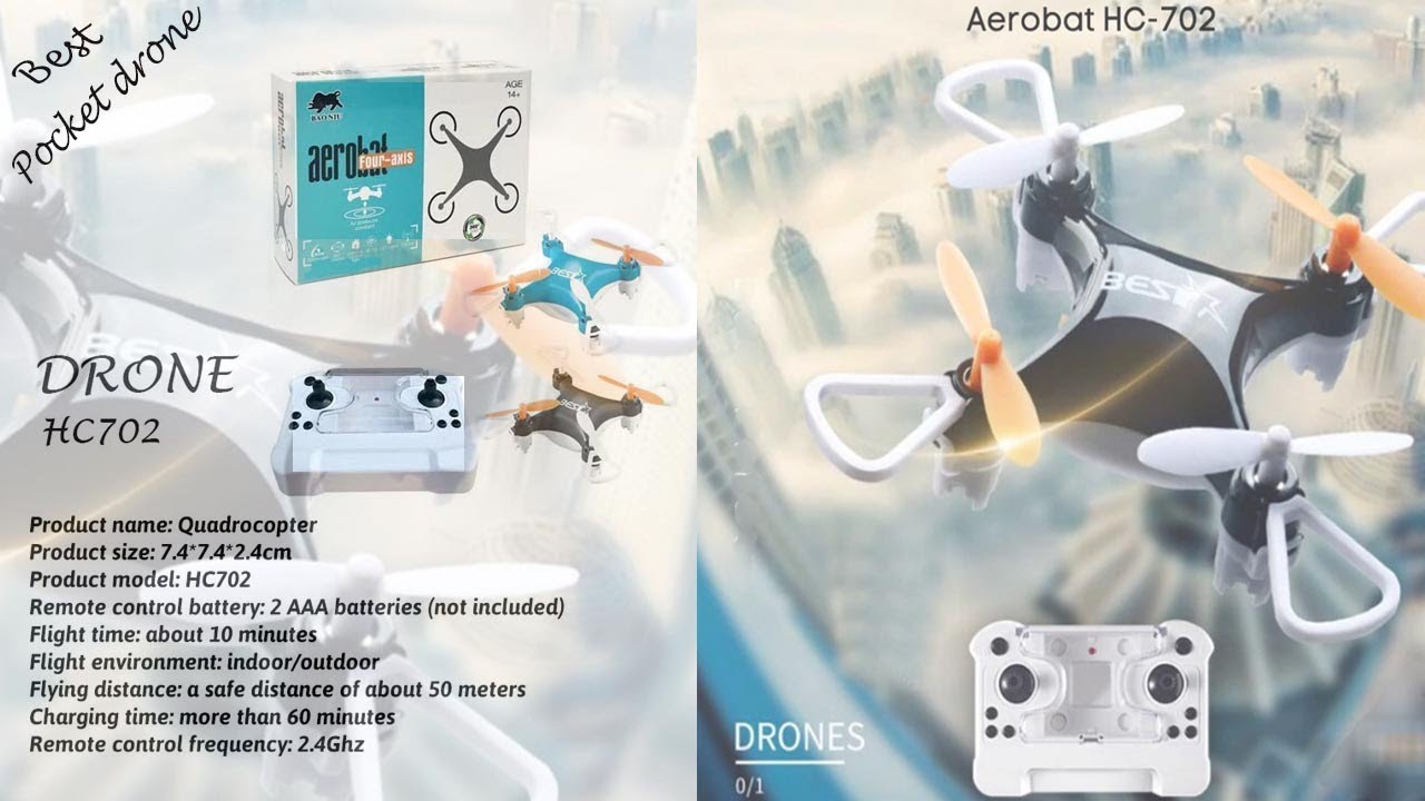 Pocket Aerobat Drone