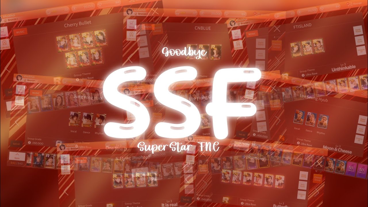 [ SuperStar FNC ] - Goodbye SSF - End of Service!