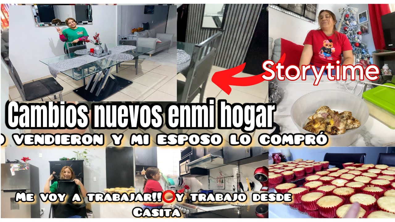COMEDOR NUEVO✅Me ganaron la Compra😢||Rutina antes de trabajar!