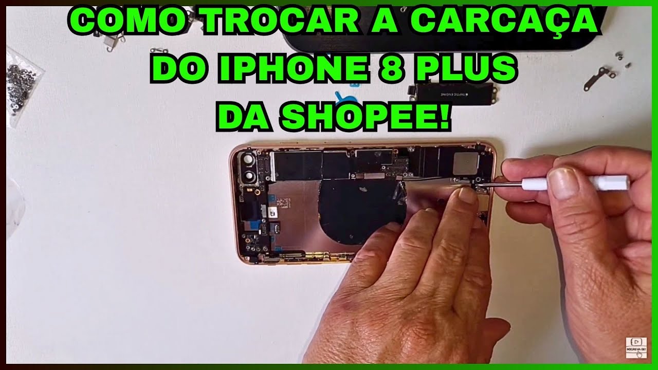 Carcaça  para iphone 8 Plus da Shopee testei,montei ficou top