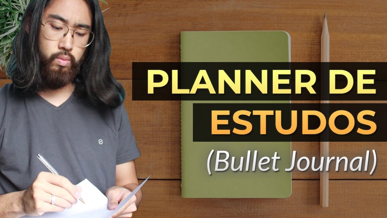 COMO FAZER UM PLANNER DE ESTUDOS (Bullet Journal) - ENEM 2022 e VESTIBULAR