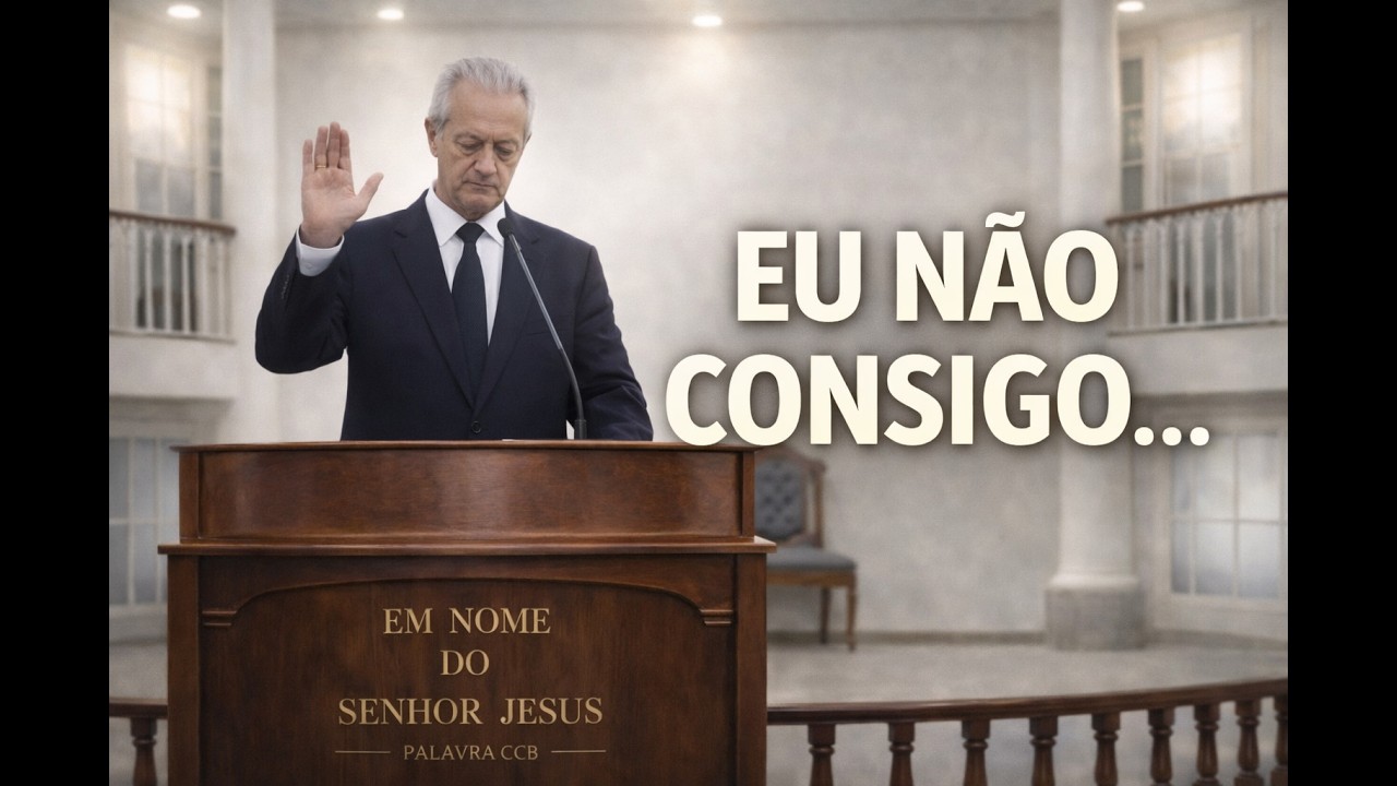 VOCÊ CONSEGUIRIA FAZER ISSO COM QUEM TE FERIOU?     PREGAÇÃO (CCB)