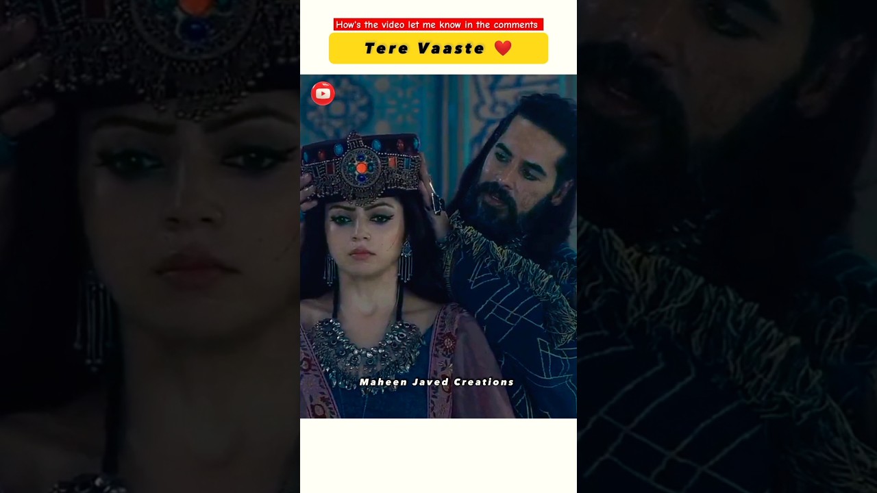 Tere Vaaste Ft~ Khanzada & Shaybani | drashti dhami dino morea #terevaaste  #youtubeshorts