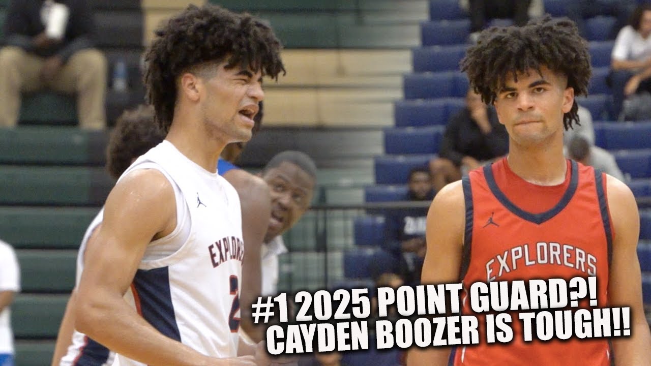 Cayden Boozer IS SUPER TOUGH!! | IS HE THE #1 PG IN THE 2025 CLASS?