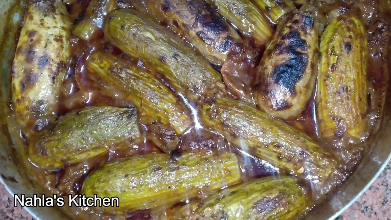 محشى كوسة باللحمة المفرومة رااائع