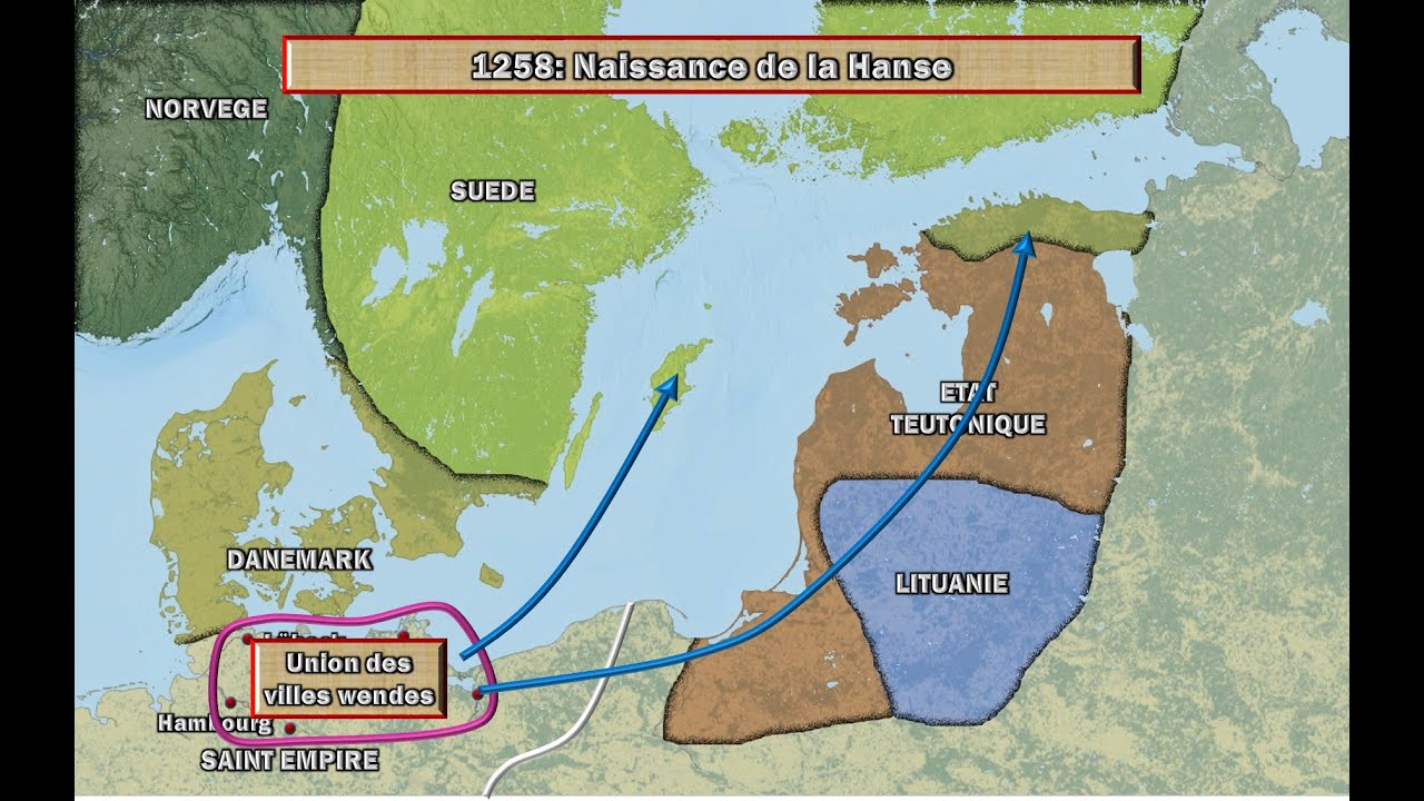L'âge d'or de la Baltique (1154 - 1397)
