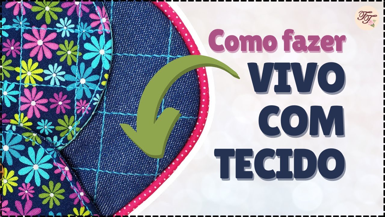 Como fazer Vivo com Tecido | Tutorial de Costura passo a passo