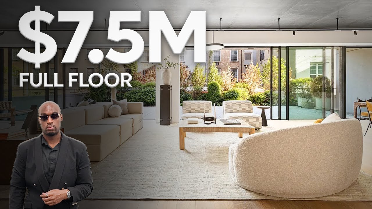 What $7.5 Million Buys You in NYC West Chelsea | Full Floor Condo Tour