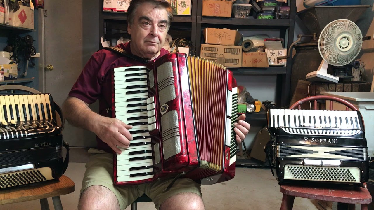 Paolo Soprani 120 Accordion for sale (demonstration)