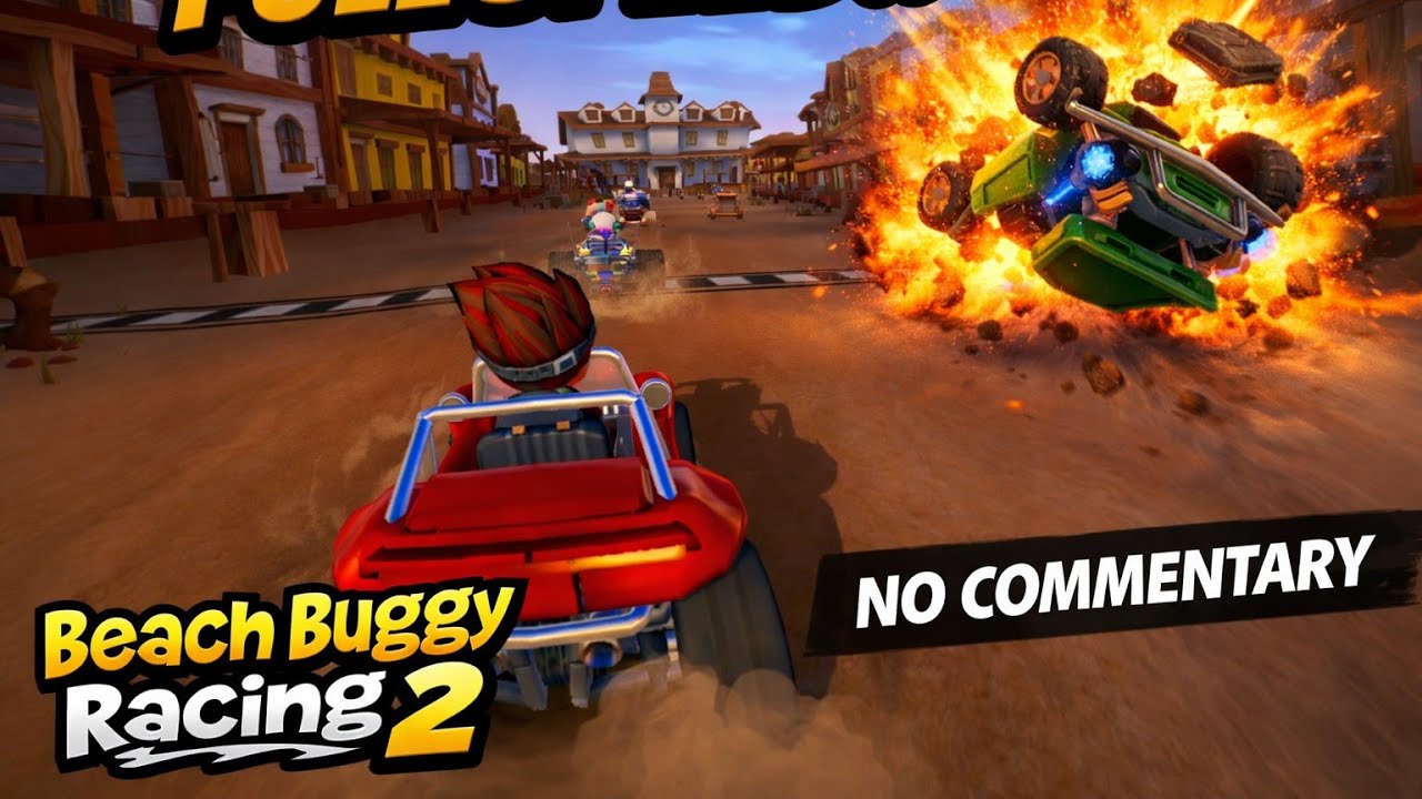 Beach Buggy Racing 2 Gameplay (No Commentary) | Crazy Races & Powerups! 🚗💥