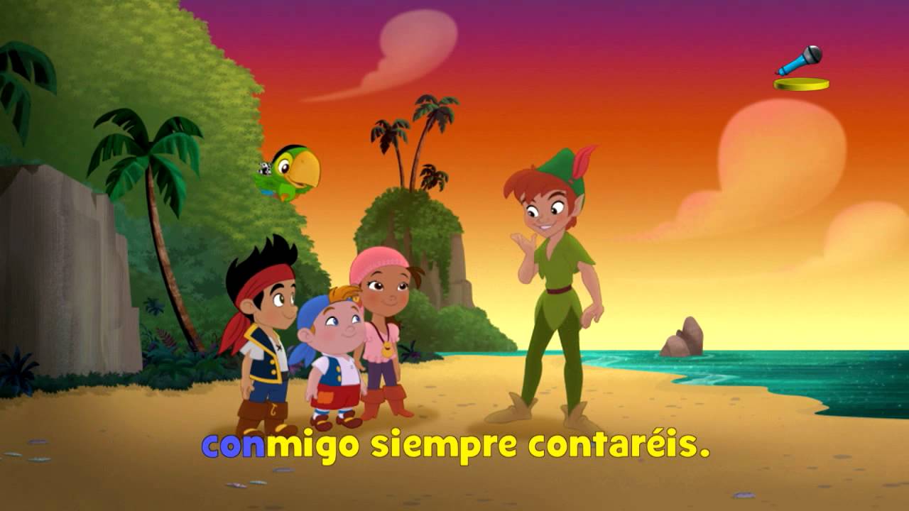 Disney Junior España | Canta con Disney Junior: En Nunca Jamás siempre un amigo tendrás