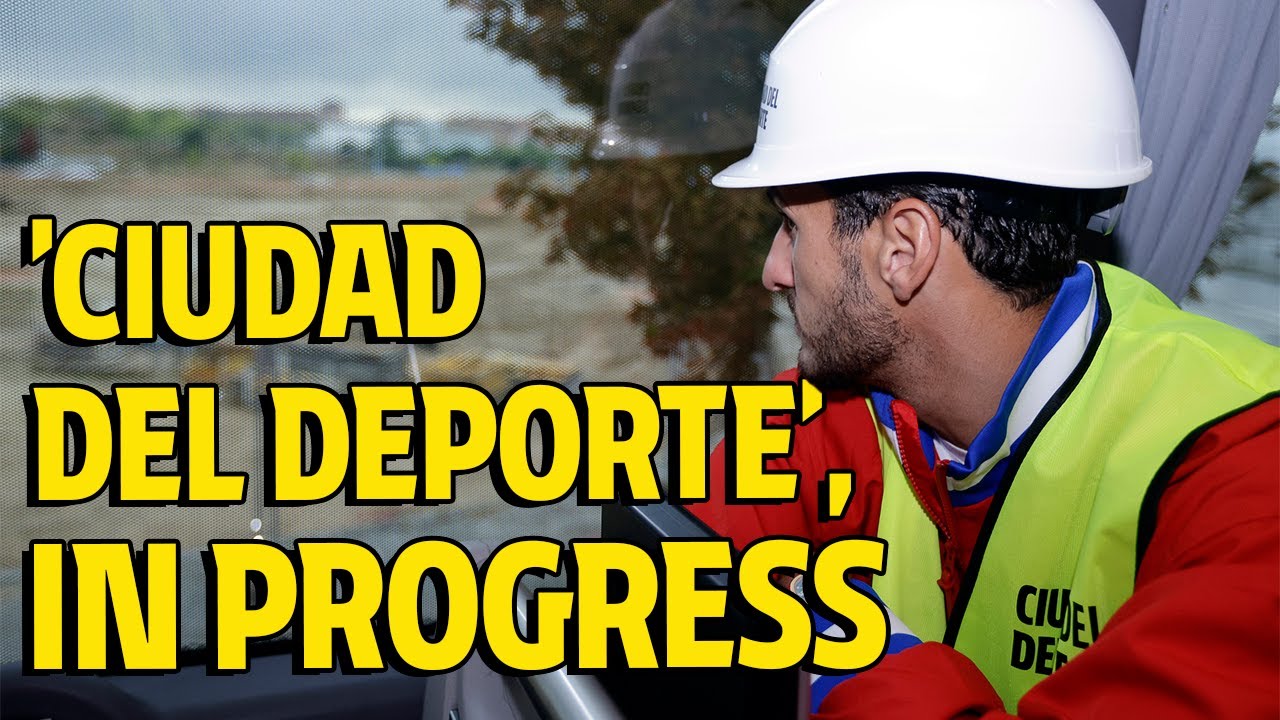 Proyecto 'Ciudad del Deporte' del Atl&eacute;tico de Madrid: nuestros jugadores visitaron las obras