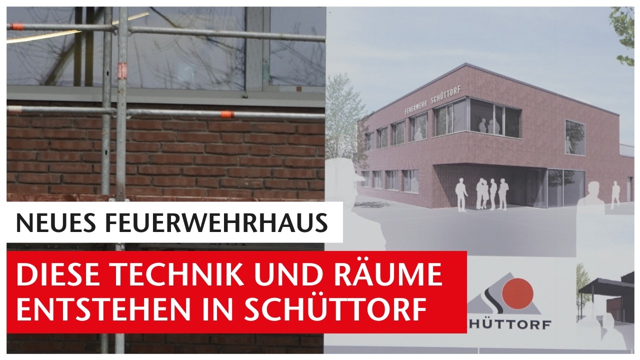 Neues Feuerwehrhaus in Schüttorf: Diese Technik und Räume entstehen am Nordring | GN-Online