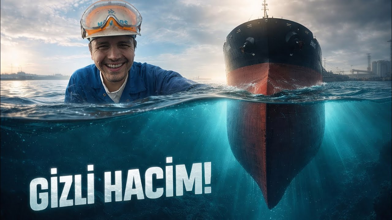 Bu Geminin Suyun Altındaki Kısmı Ne Kadar Büyük? (İnanamayacaksınız)