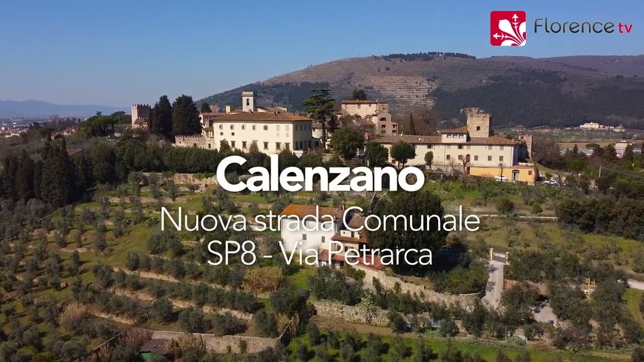 🚀 DRONE | Calenzano, la nuova strada di collegamento tra la SP8 e via Petrarca