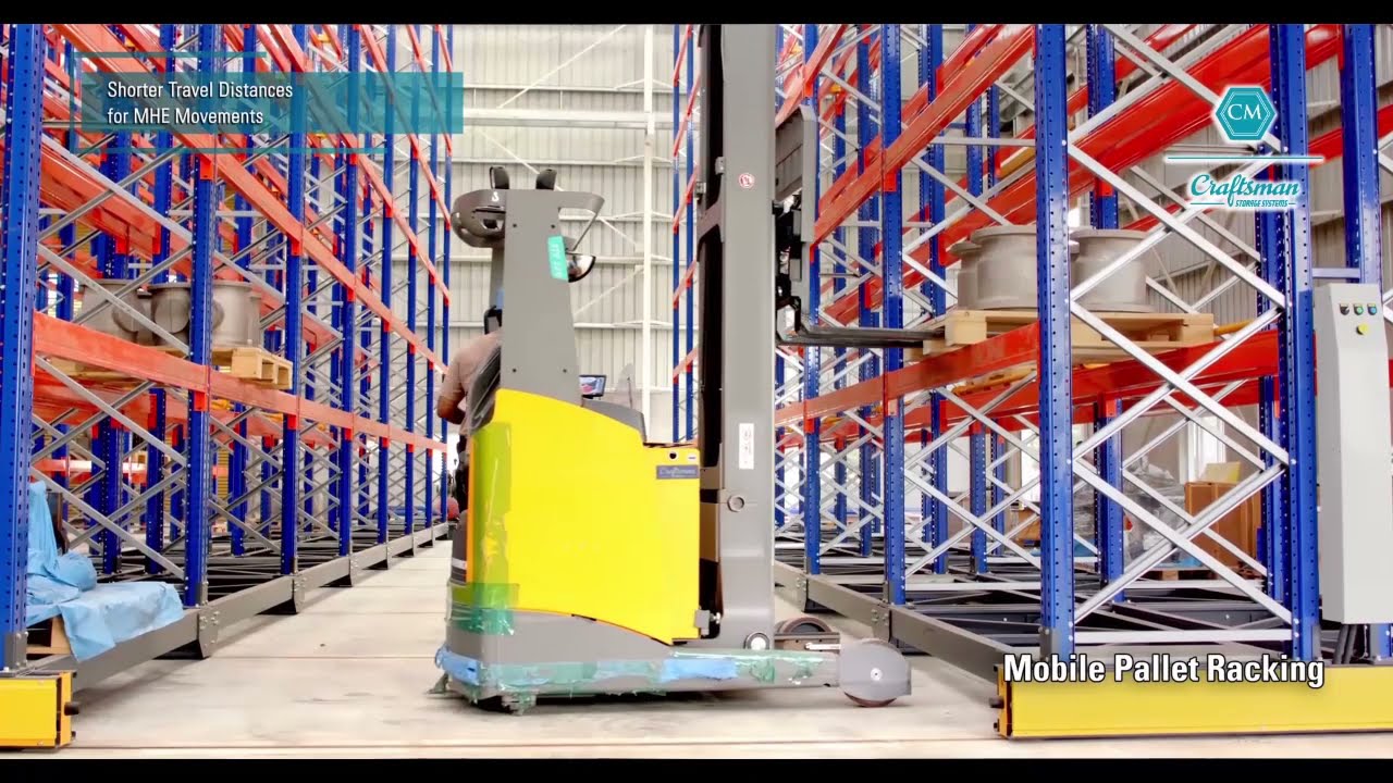 Automated Storage Solution from Craftsman - VStore | Pallet ASRS | Shuttle & Mobile Pallet Racking