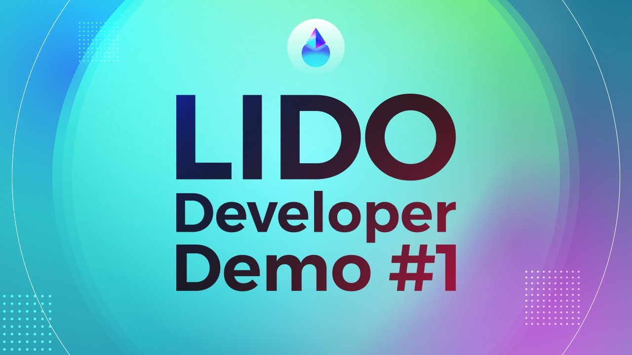 Lido Developer Demo #1 - Liquid staking withdrawals, Lido Python package, DeFi integrations & more