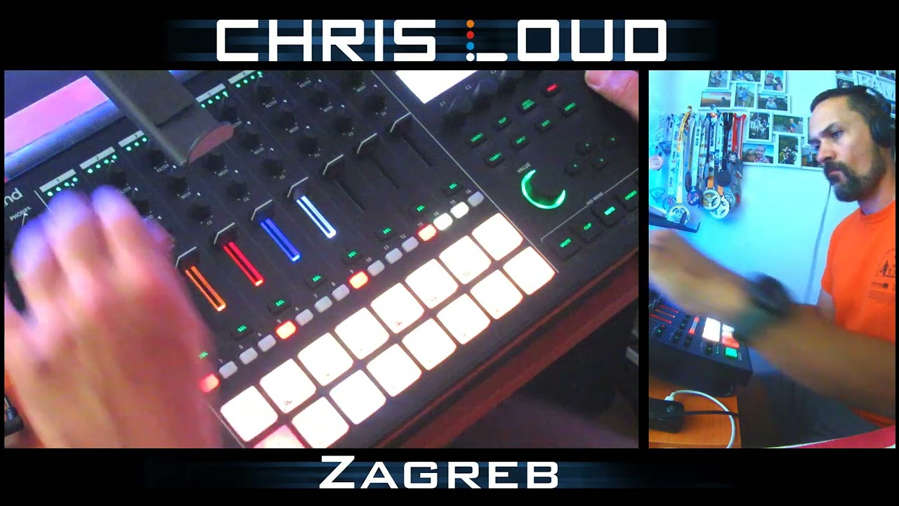 Chris Loud - Zagreb (techno live act - Roland MC-707)