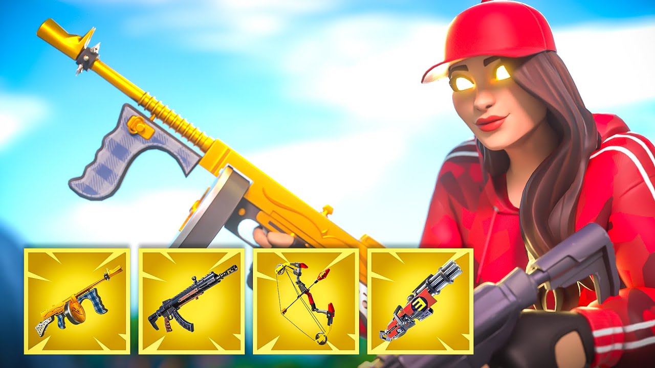 FAIRE TOP 1 QU'AVEC les ARMES MYTHIQUE sur le CHAPITRE 2 OG de FORTNITE ! 🔫