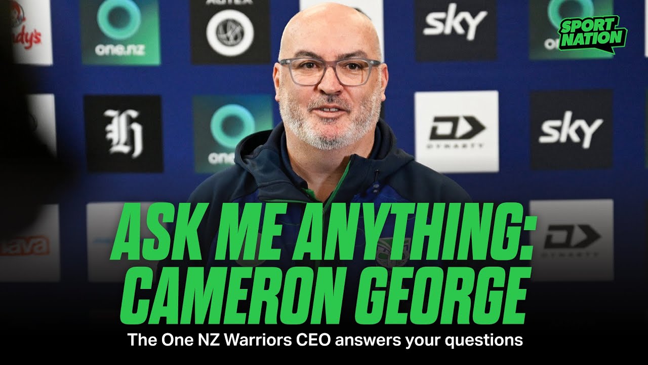 Ask Me Anything with One NZ Warriors CEO Cameron George | Sport Nation