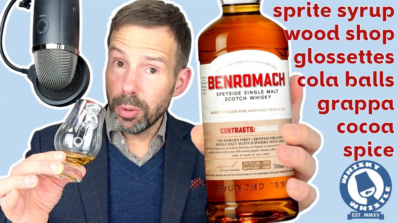 Обзор органического односолодового шотландского виски Benromach Contrasts: выдержка в бочках из н...