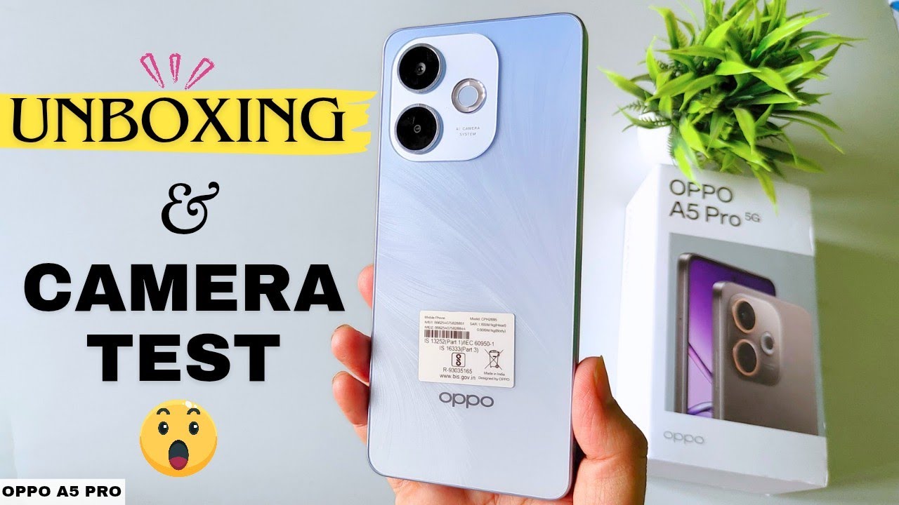Oppo A5 pro 5g 🔥 Unboxing and Camera Test | Worth ₹17,999 ?