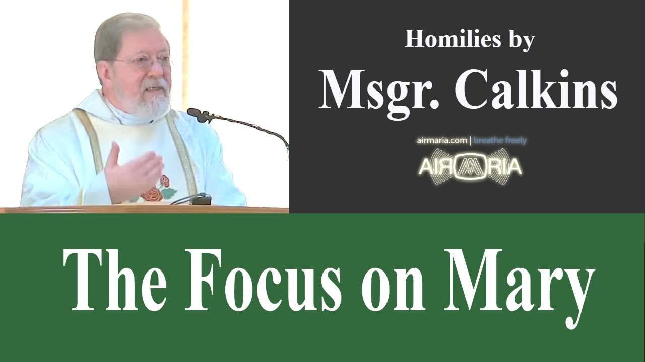 The Need to Focus on Mary - Oct 11 - Homily - Msgr. Calkins