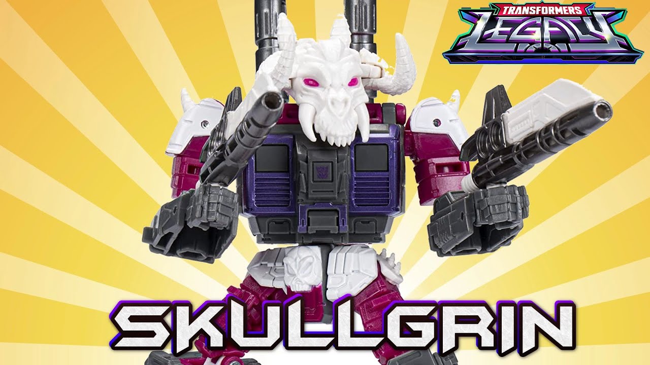 Transformers Legacy SKULLGRIN | VIDEO REVIEW