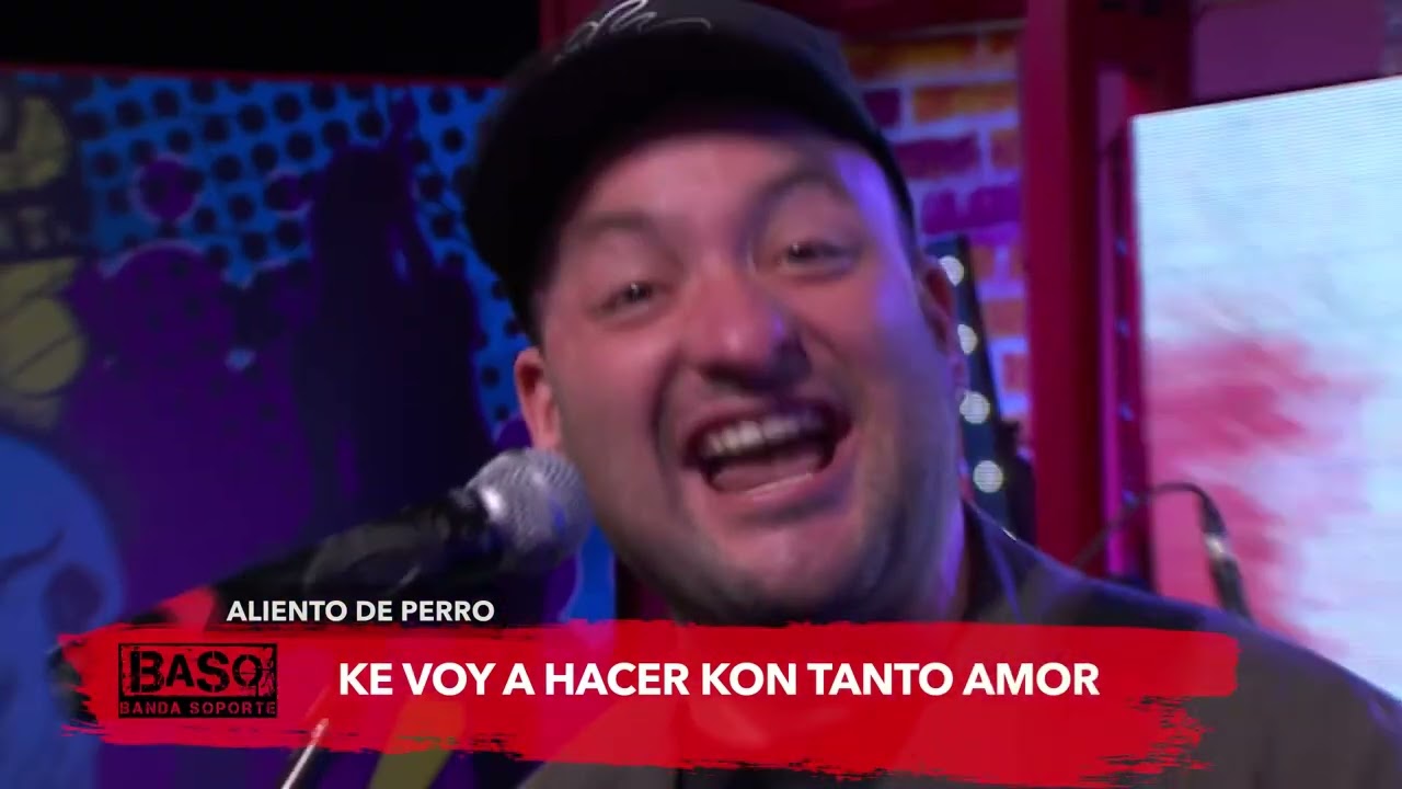 Aliento de Perro | Ke Voy a Hacer Kon Tanto Amor | VIVO en Banda Soporte