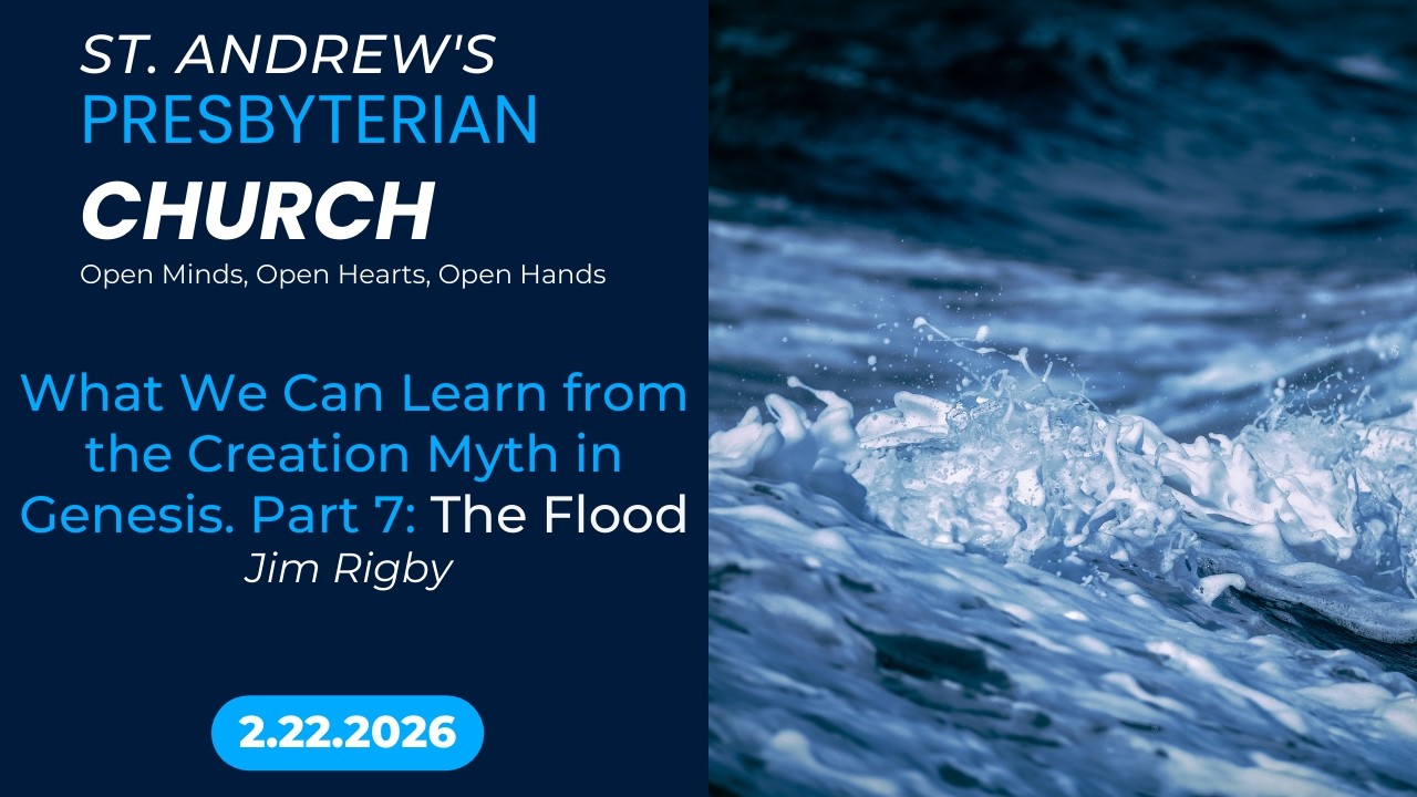 Worship Service: Part 7: The Flood. Jim Rigby. 2/22/2026