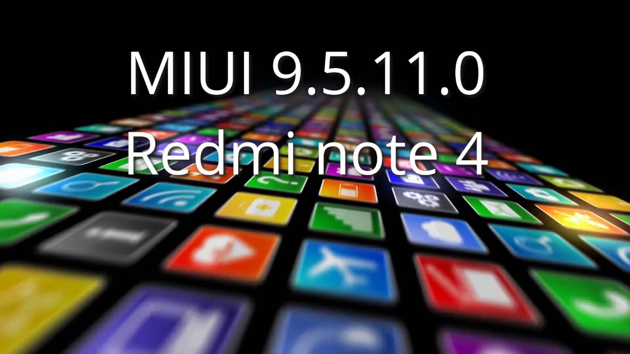 MIUI 9.5.11.0 Global Stable OTA update | Redmi note 4 | Snapdragon