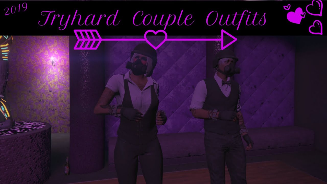 GTA 5 Online I ❤️❤️Tryhard Couple Outfits ❤️❤️(2019)