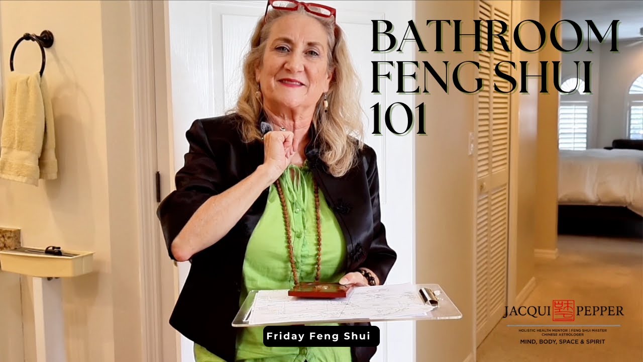Bathroom Feng Shui Explained: Drain Energy, Mirrors, Toilets + Cures